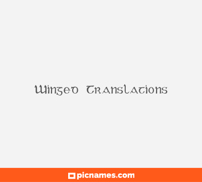 Winged Translations